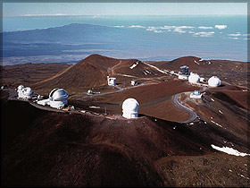 FIGURE 2: 14,000 FT SUMMIT OF MAUNA KEA OBSERVATORIES COMPLEX, HILO, HAWAII